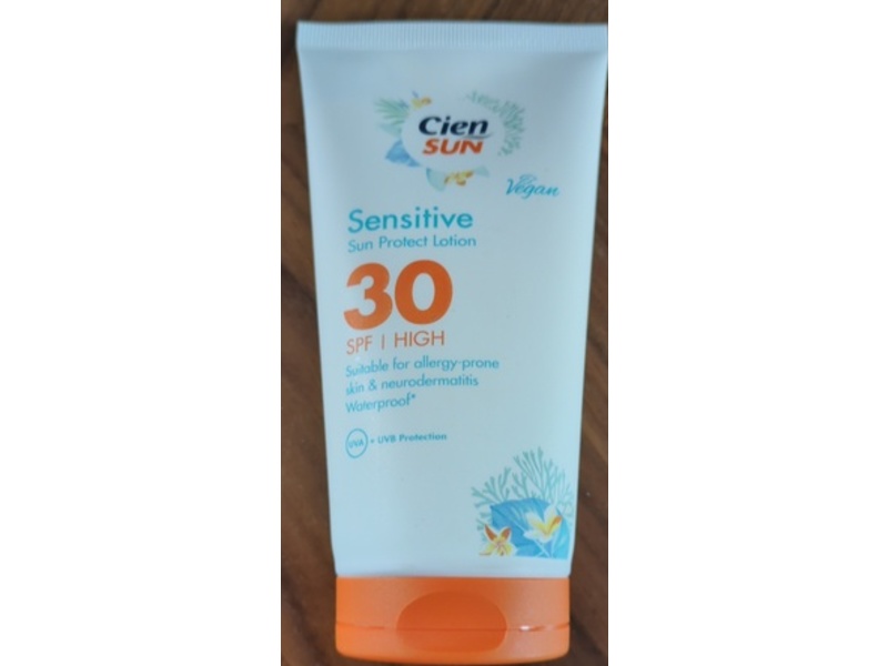 Cien Sun Sensitive Sun Protect Lotion, SPF 30, 150 mL