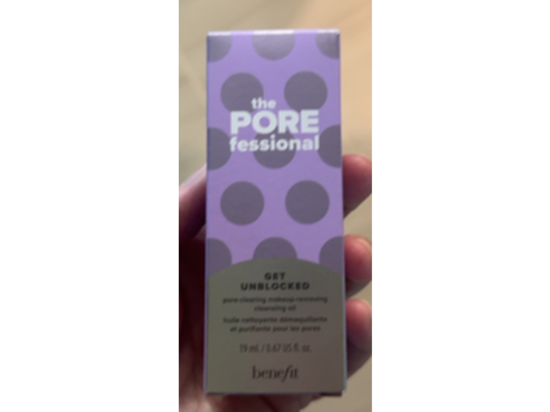 Benefit The Porefessional Get Unblocked Cleansing Oil, 0.67 fl oz/19 mL