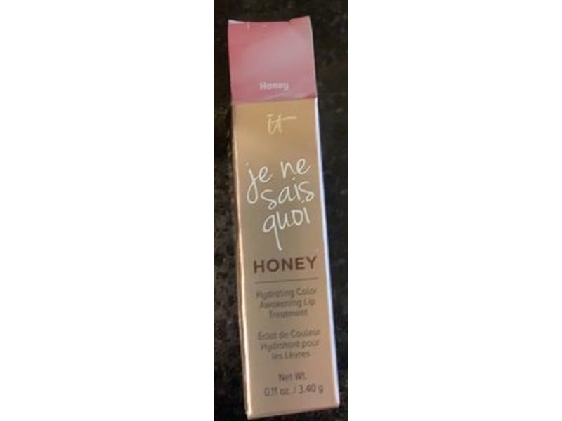It Cosmetics Je Ne Sais Quoi Hydrating Lip Balm Treatment, Honey, 0.11 oz/3.40 mL