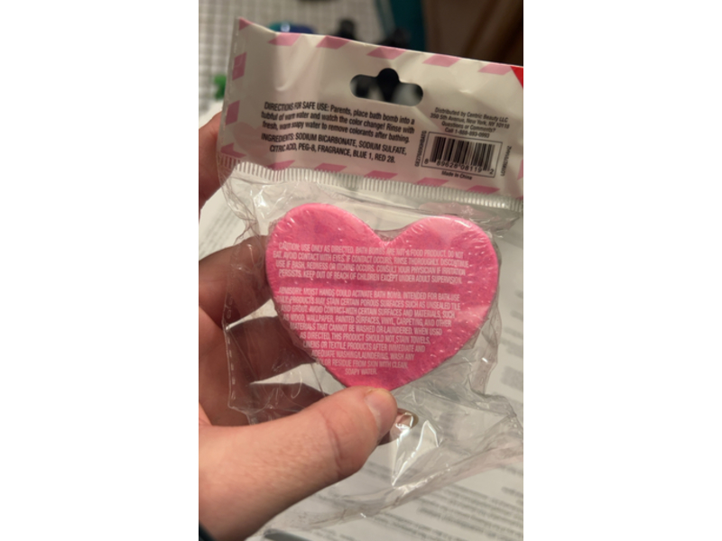 Centric Beauty Bath Bomb, Strawberry, 1.4 oz/40 g