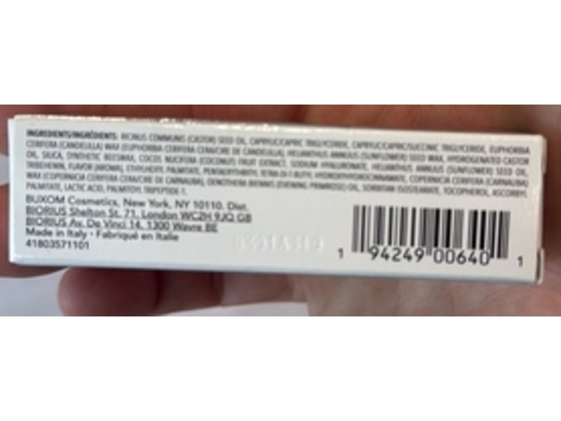 Buxom Power-Full Plump + Repair Lip Butter, Bare, 0.18 oz/5 g