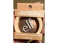 e.l.f. Halo Glow Silky Powder Highlighter, Bronzed Baddie, 0.15 oz/4.5 g - thumbnail 2