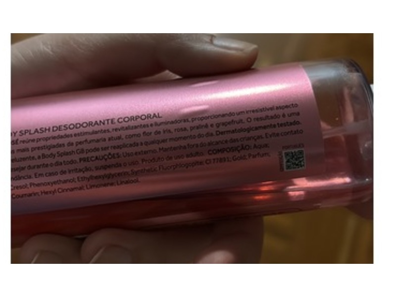 Giovanna Baby Body Splash, Rose, 8.8 fl oz/260 mL