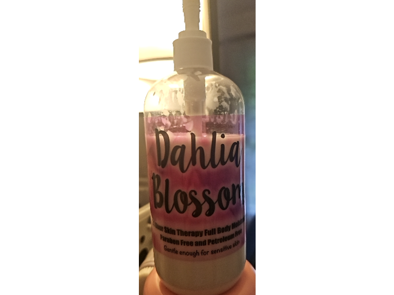 The Lotion Company Dahlia Blossom Skin Therapy Full Body Moisturizer, 16 fl oz/473 mL