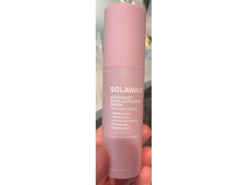 Solawave LightBoost Wand Activating Serum, 1.7 fl oz/50 mL