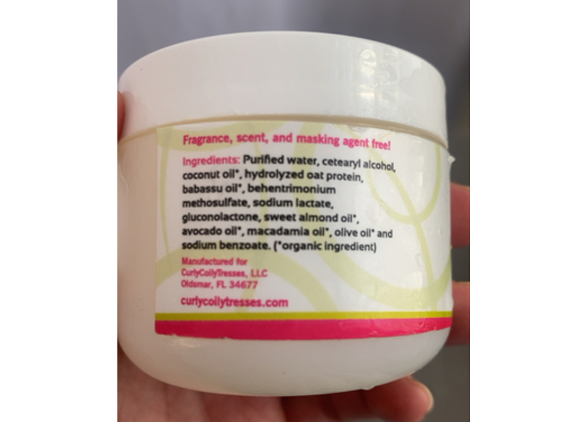 Curly Coily Tresses Nourish Treatment, 2 fl oz/59.1 mL