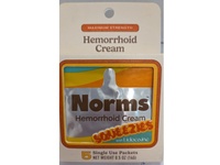 Norms Hemorrhoid Cream Squeezie, 0.5 oz/14 g - thumbnail 2