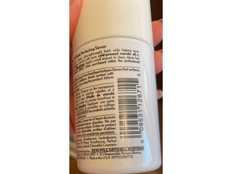 Paul Mitchell MarulaOil Rare Oil Style Perfecting Serum, 3.4 fl oz/100 mL