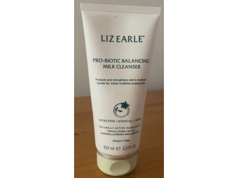 Liz Earle Pro-Biotic Balancing Milk Cleanser, 3.3 fl oz/100 mL