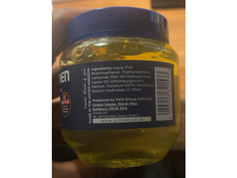 Enliven Men Hair Gel, Pro-Vitamin B5, 8.8 fl oz/250 mL