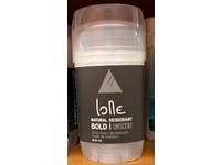 Lone Natural Deodorant, Bold & Unscented, 2 oz - thumbnail 1
