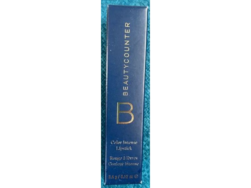 Beauty Counter Color Intense Lipstick, Little Black Dress, 0.12 oz/3.4 g