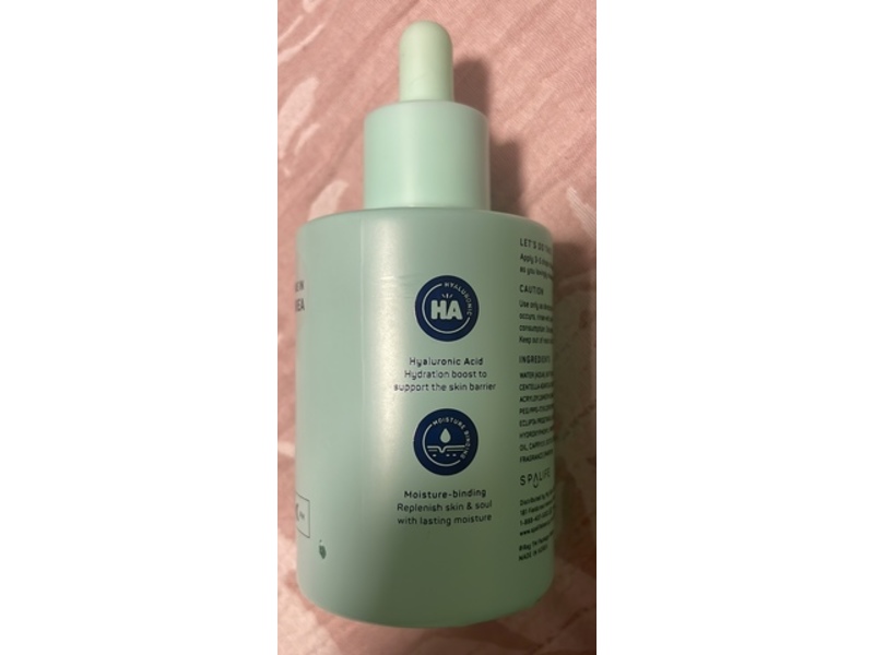 Spa Life Dew Hydrating Facial Serum, Hyaluronic Acid, 3.4 fl oz/100 mL