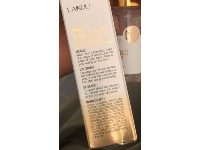 Laikou 24 Gold Snail Serum, 15 mL