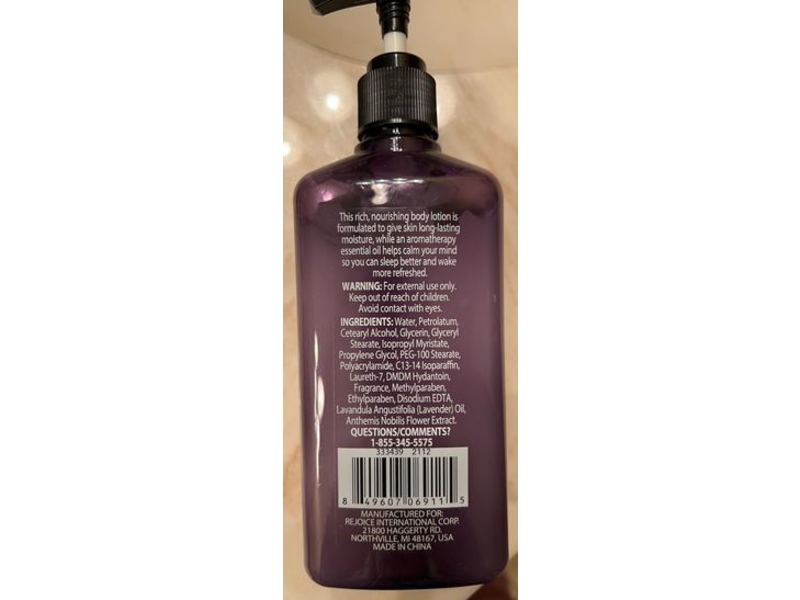 Aromatherapy Soothing Body Lotion, Slumber Calming Lavender Chamomile, 10 fl oz/296 mL