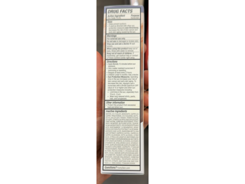 Fenty Skin Hydra Vizor Huez Tinted Sunscreen Moisturizer, 1, SPF 30, 1.7 fl oz/50 mL