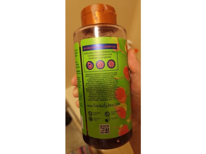 Tree Hut Foaming Gel Wash, Cherry Rave, 18 fl oz/532 mL