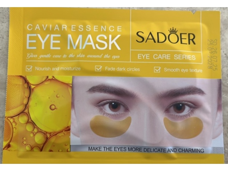 Sadoer Eye Mask, Caviar Essence, 7.5 g