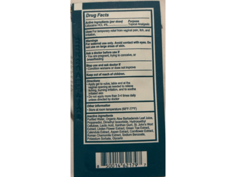 Good Clean Love Relief Gel, Lidocaine 4%, 5 mL