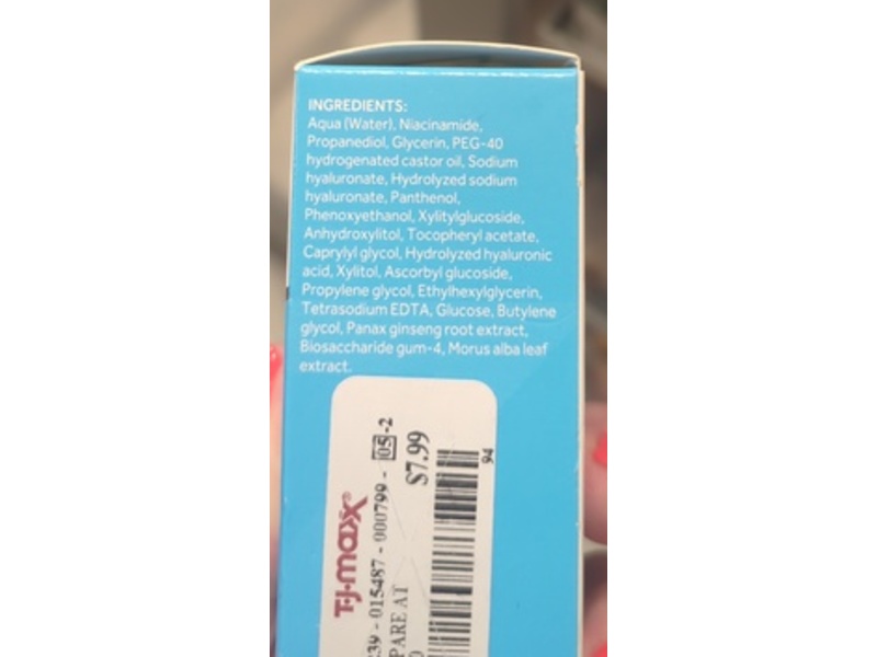 No7 Hydra Luminous Hydrating Serum, Hyaluronic Acid, 1 fl oz/30 mL