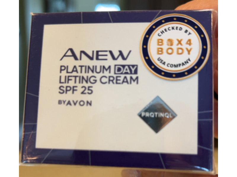 Avon Anew Platinum Day Lifting Cream, SPF 25, 1.7 oz/50 mL
