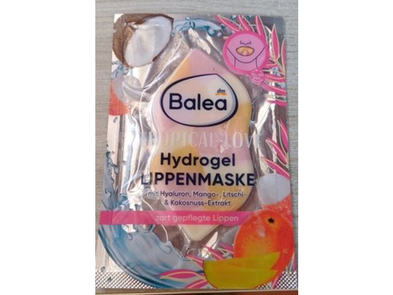 Balea Lip Mask, Tropical Love Fruits, 1 Count