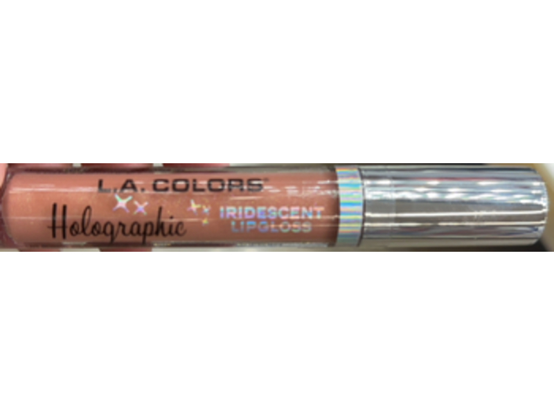 L.A. Colors Holographic Iridescent Lip Gloss, Heavenly, 0.14 fl oz/4 g