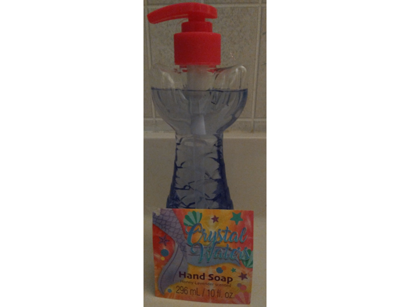 Crystal Waters Hand Soap, Honey Lavender, 10 fl oz/296 mL