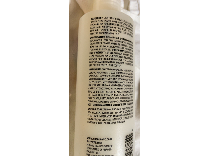 Arrojo Wave Mist, 8.3 fl oz/245 mL