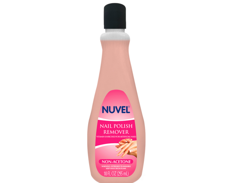 Nuvel Nail Polish Remover, Non-Acetone, 10 fl oz/295 mL