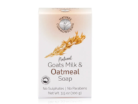 Natures Commonscents Natural Soap, Goats Milk & Oatmeal, 3.5 oz/100 g - thumbnail 1