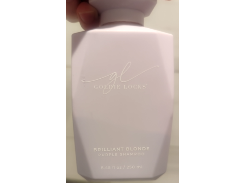 Goldie Locks Brilliant Blonde Purple Shampoo, 8.45 fl oz/250 mL