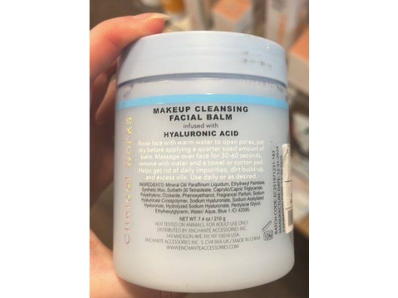 Clinical Works Nourishing Makeup Cleansing Facial Balm, 7.4 oz/210 g