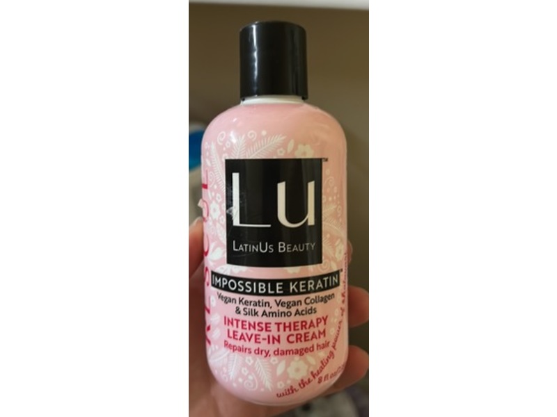 Lu LatinUs Beauty Intense Therapy Leave-In Cream, 8 fl oz/235 mL