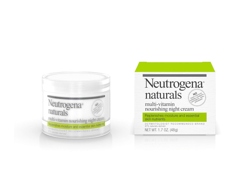 Neutrogena Naturals Multi-Vitamin Night Cream, 1.7 oz/48 g