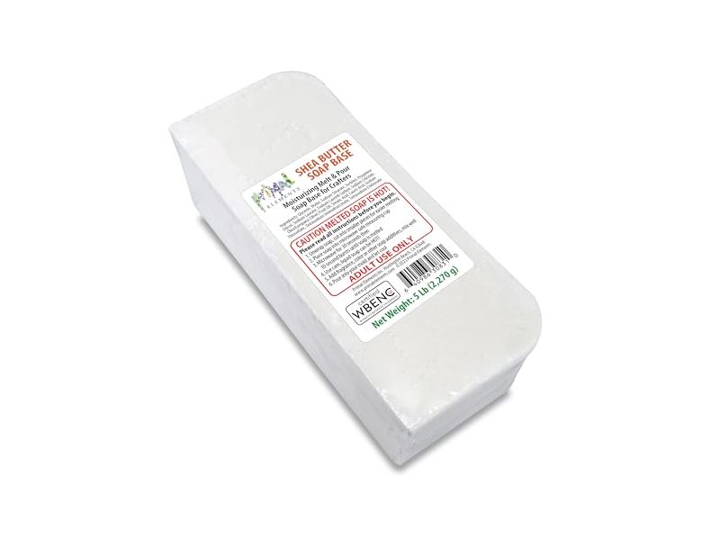 Primal Elements Soap Base, Shea Butter, 2,270 g