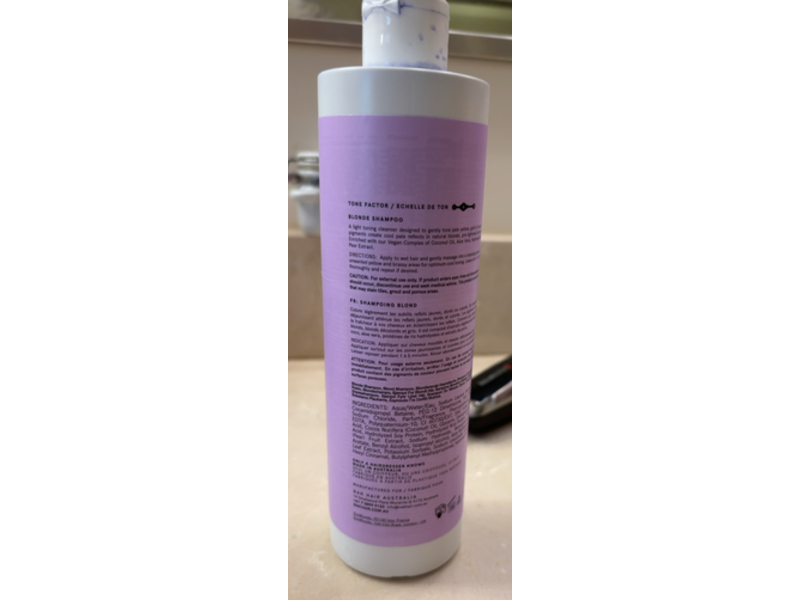 Nak Hair Blond Shampoo, 12.68 fl oz/375 mL