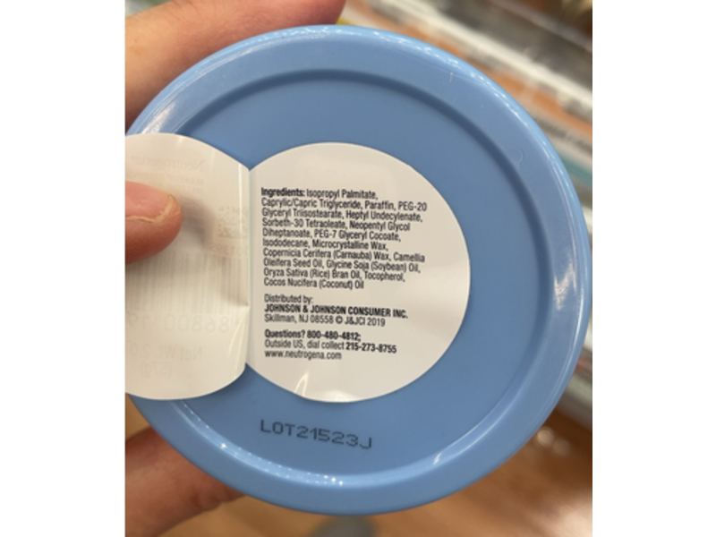 Neutrogena Makeup Remover Melting Blam, Vitamin E, 2.0 oz/57 g