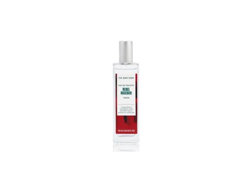 The Body Shop Eau de Toilette, Rebel Rosebud, 1.69 fl oz/50 mL