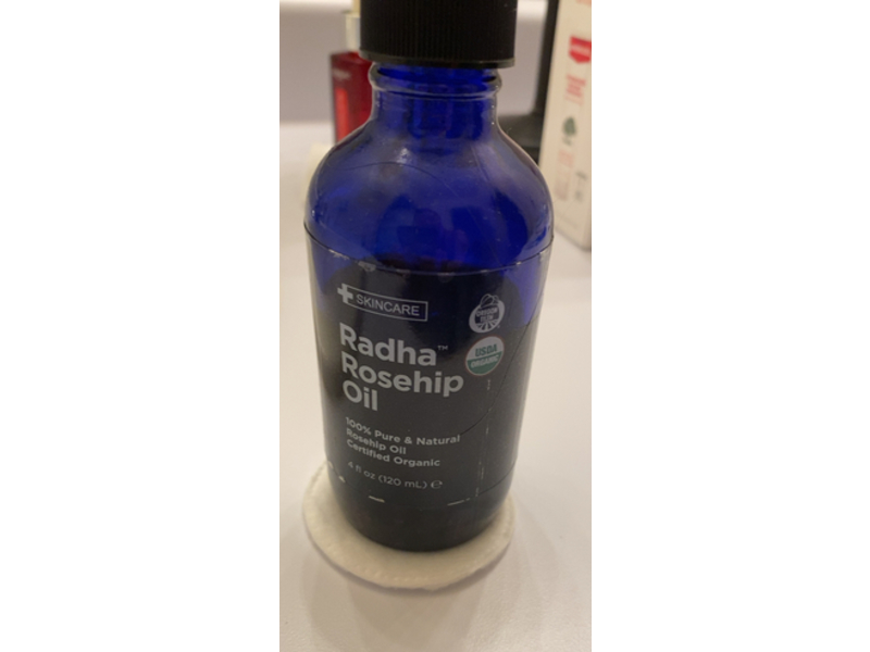 Radha Beauty Rosehip Oil, 4 fl oz /120 mL