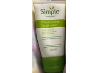 Simple Moisturising Facial Wash, Pro-Vitamin B5+E, 50 mL - thumbnail 2