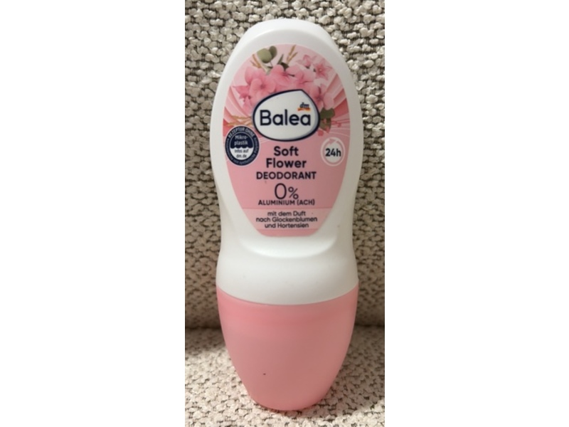 Balea Soft Flower Deodorant Roll On, 50 mL