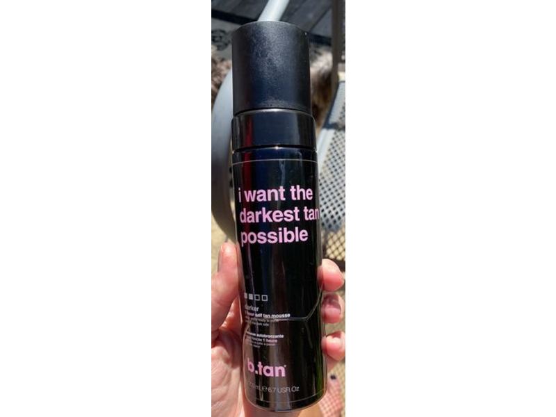 b.tan Self Tan Mousse I Want the Darkest Tan Possible, 6.7 fl oz/200 mL