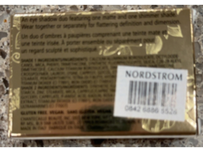 Chantecaille Eye Duet Eye Shadow Duo, Silver Willow, 0.07 oz/2 g