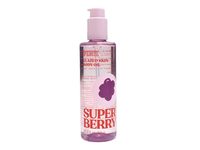 Pink Glazed Skin Body Oil, Super Berry, 8 fl oz/236 mL - thumbnail 1