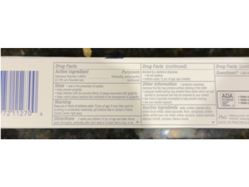 Crest Pro Health Enamel Repair & Gum Toothpaste, 4.8 oz/136 g