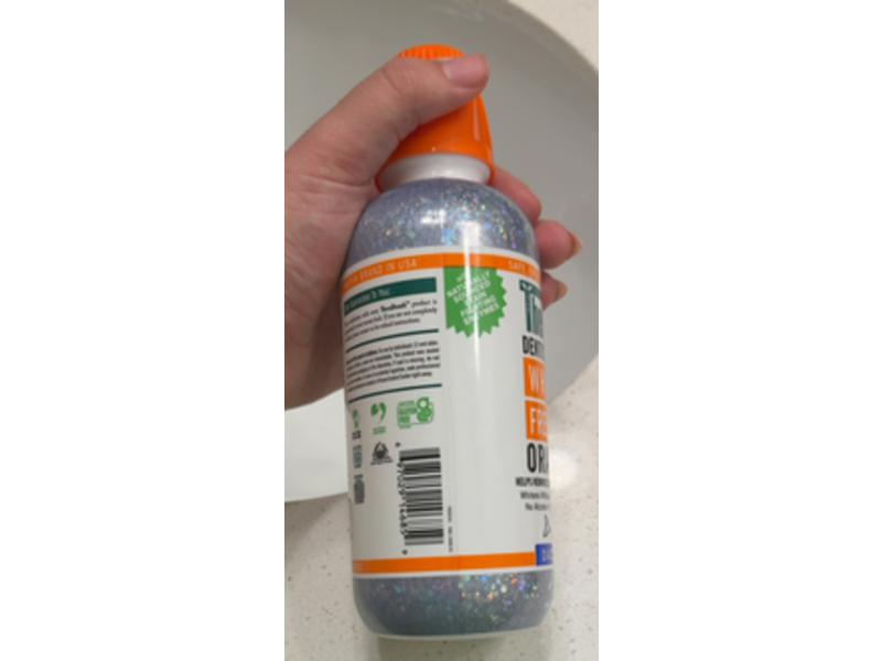 TheraBreath Whitening Fresh Breath Oral Rinse, Dazzling Mint, 16 oz/473 mL, 2 Pack