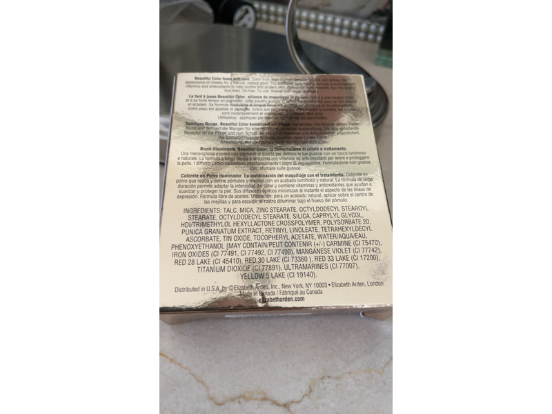 Elizabeth Arden Beautiful Color Radiance Blush, Sweet Peach, 19 oz/5.4 g