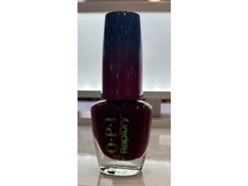 O.P.I RapidDry Nail Polish, Skip A Beet, 9 mL