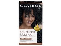 Clairol Textures & Tones Permanent Moisture-Rich Hair Color, 1B Silken Black, 1 Application - Image 2